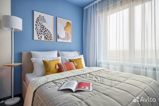 

1-к. квартира, 32 м², 2 кровати