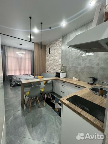 

Квартира-студия, 26,6 м², 2 кровати
