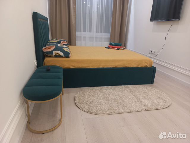

1-к. квартира, 44 м², 1 кровать