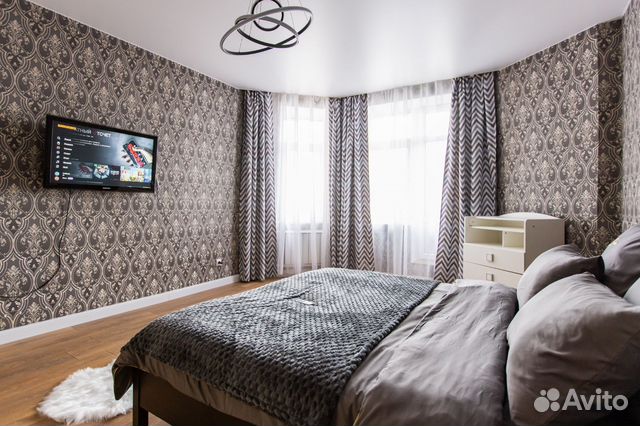 

1-к. квартира, 46 м², 2 кровати