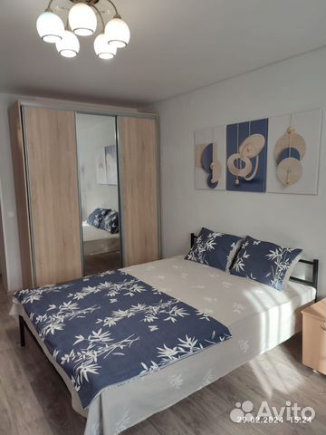 

1-к. квартира, 42 м², 2 кровати
