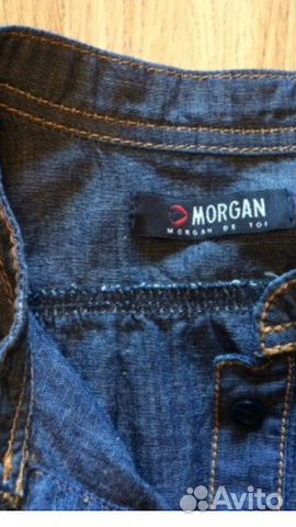 Новое джинсовое Платье французской фирмы Morgan