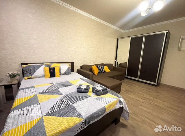 

1-к. квартира, 40 м², 2 кровати