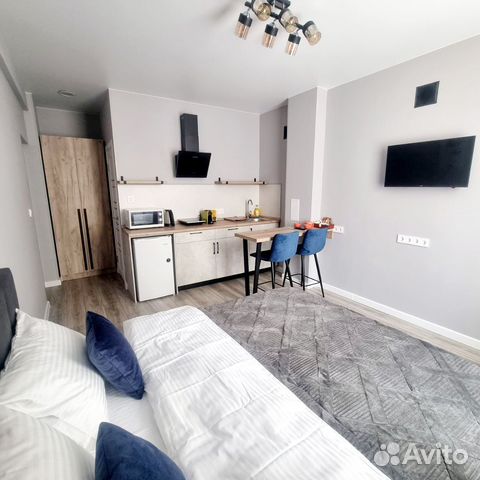 

Квартира-студия, 20 м², 2 кровати