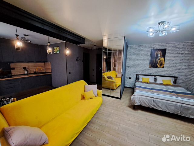 

Квартира-студия, 32 м², 2 кровати