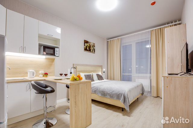 

Квартира-студия, 26 м², 1 кровать