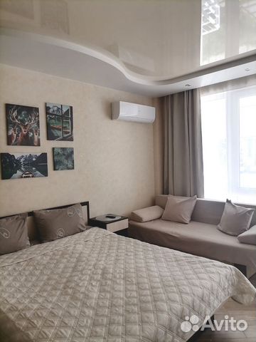 

Квартира-студия, 30 м², 2 кровати