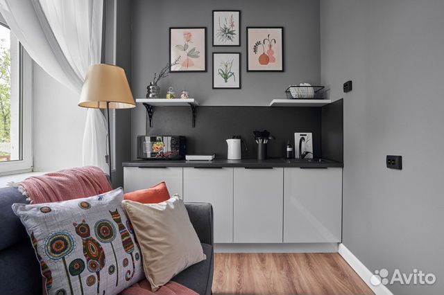 

Квартира-студия, 16 м², 1 кровать
