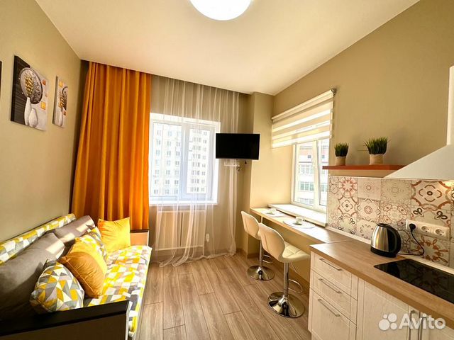 

Квартира-студия, 15 м², 1 кровать