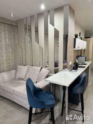 

Квартира-студия, 38 м², 1 кровать