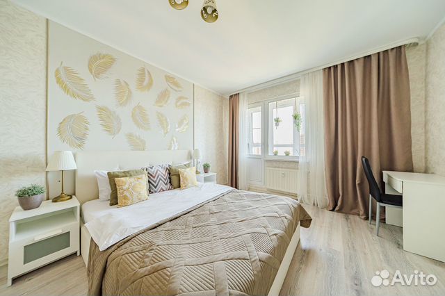 

1-к. квартира, 36 м², 3 кровати