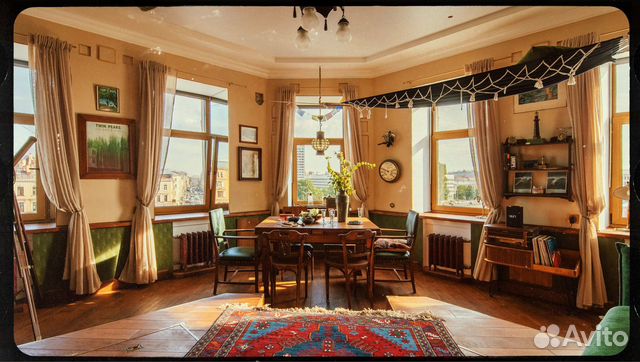 

3-к. квартира, 80 м², 3 кровати