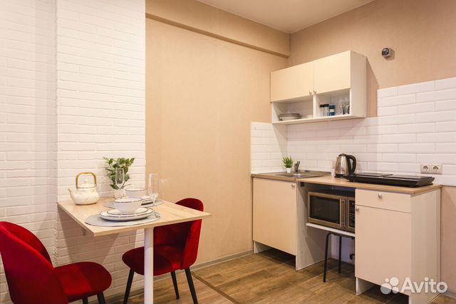 

Квартира-студия, 38 м², 1 кровать