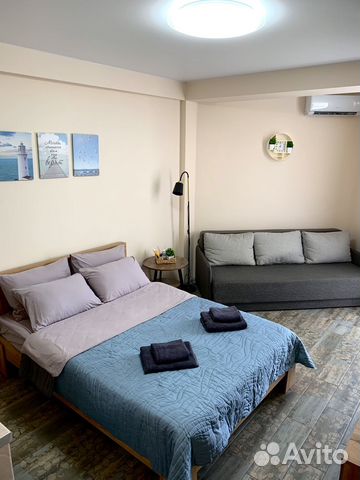

Квартира-студия, 27,5 м², 2 кровати