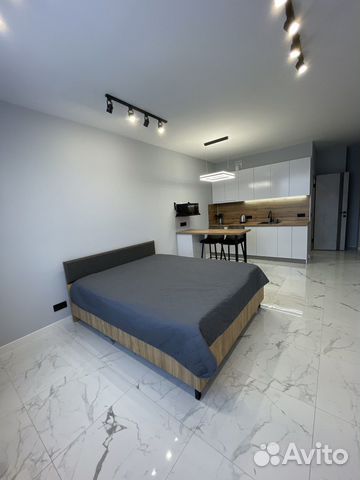 

Квартира-студия, 27,5 м², 1 кровать