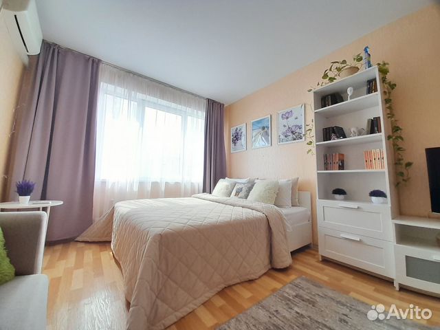 

1-к. квартира, 41 м², 2 кровати