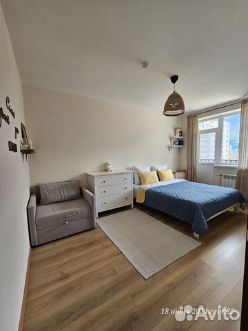 

1-к. квартира, 32,6 м², 2 кровати