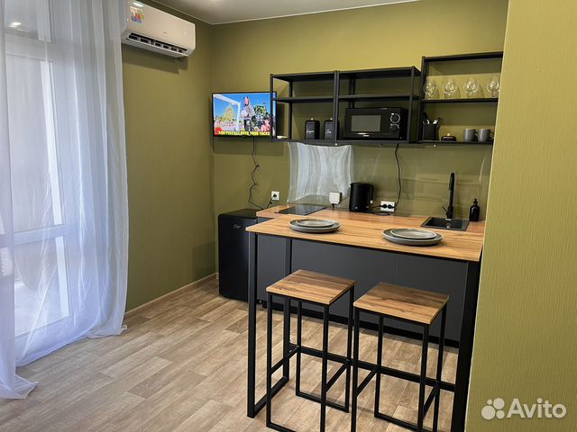 

Квартира-студия, 27 м², 1 кровать