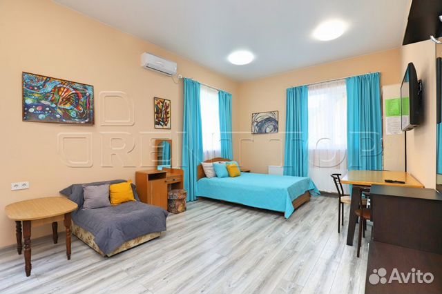 

Квартира-студия, 30 м², 2 кровати
