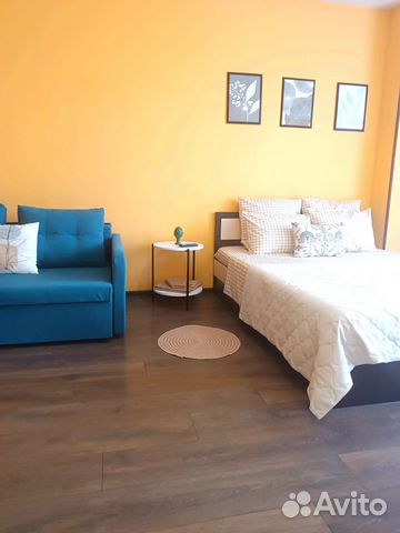 

Квартира-студия, 35 м², 2 кровати