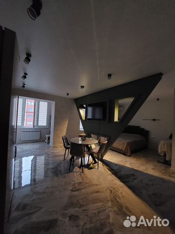 

Квартира-студия, 45 м², 1 кровать