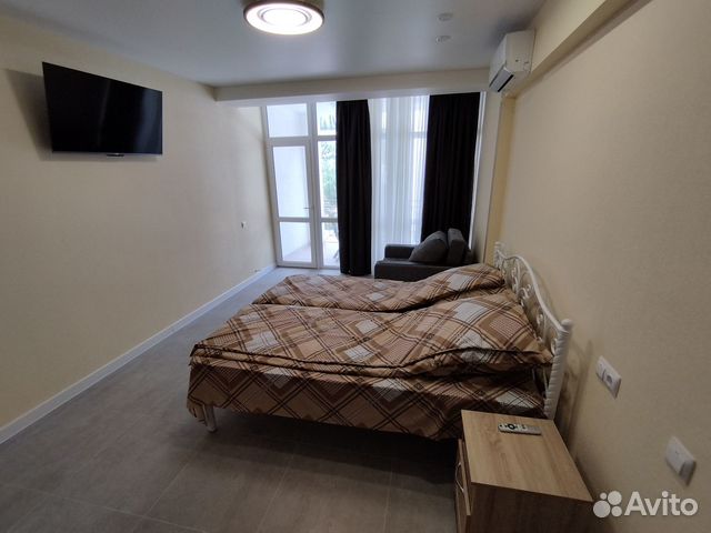 

1-к. квартира, 44 м², 2 кровати