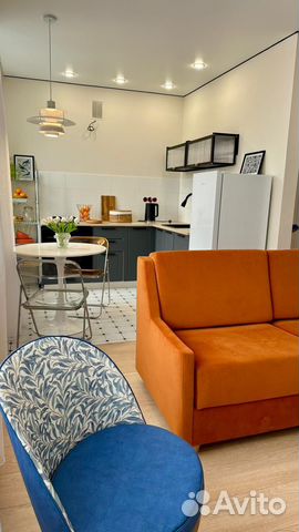 

Квартира-студия, 40 м², 2 кровати