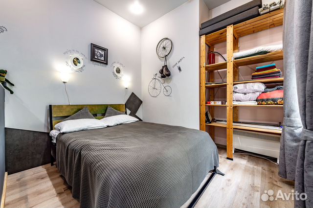 

Квартира-студия, 30 м², 2 кровати