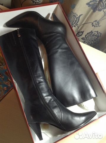 Кожаные сапоги mascotte Кожаные сапоги mascotte