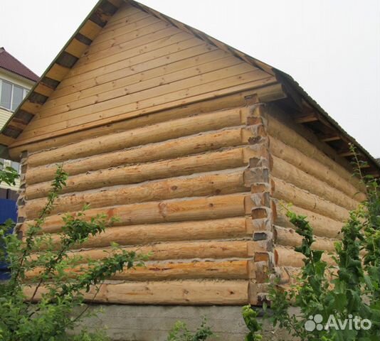 Деревянная баня, сруб 4х5, бревно, рубка г. Велиж