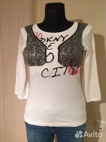 Новая кофта футболка майка dkny Donna Karan Новая кофта футболка майка dkny Donna Karan