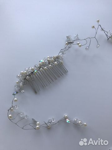 Гребень для волос. Свадебное украшение для волос