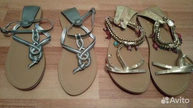 Новые босоножки/сланцы Accessorize на р.37 Новые босоножки/сланцы Accessorize на р.37