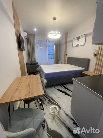 

Квартира-студия, 24 м², 2 кровати