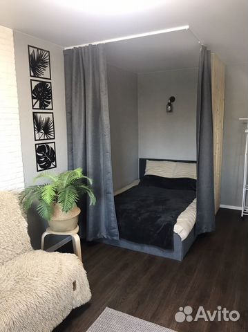 

1-к. квартира, 27 м², 2 кровати