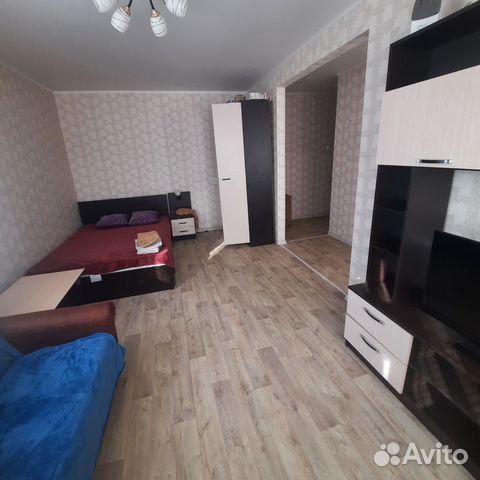 

1-к. квартира, 34 м², 2 кровати