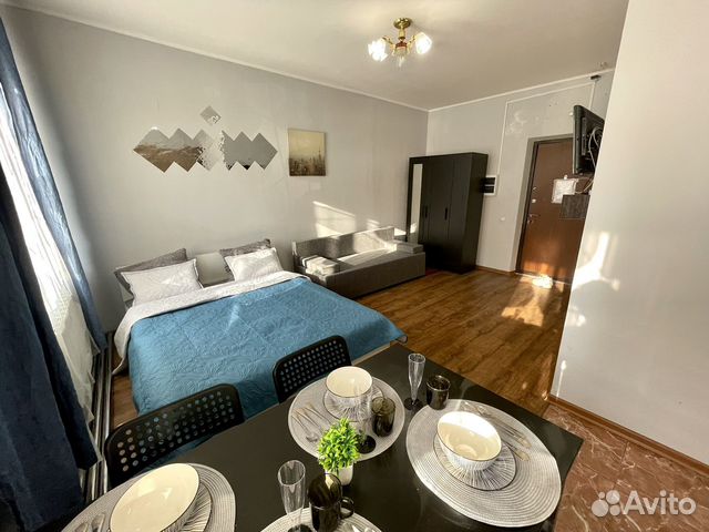 

Квартира-студия, 31 м², 2 кровати