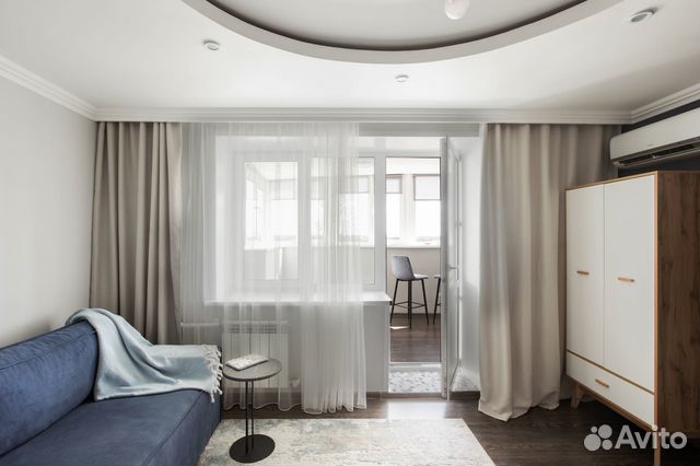 

1-к. квартира, 45 м², 2 кровати