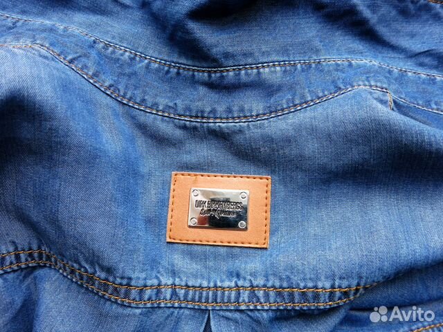 Dirk Bikkembergs оригинал Италия, стильная рубашка