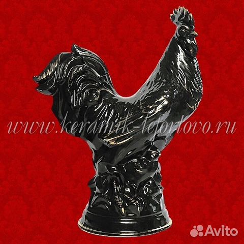Штоф Петух 0.7л. из фарфора