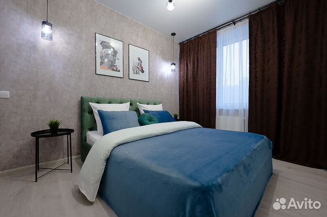 

2-к. квартира, 52 м², 2 кровати