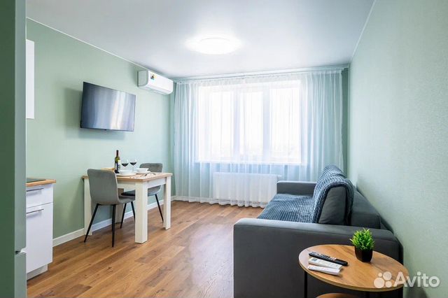 

1-к. квартира, 40 м², 2 кровати