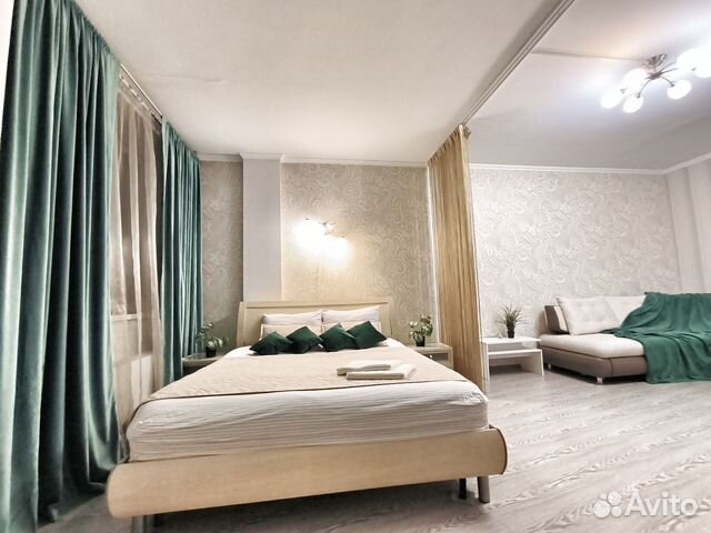 

1-к. квартира, 60 м², 3 кровати