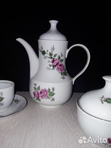 Кофейный сервиз Kahla гдр 6 персон