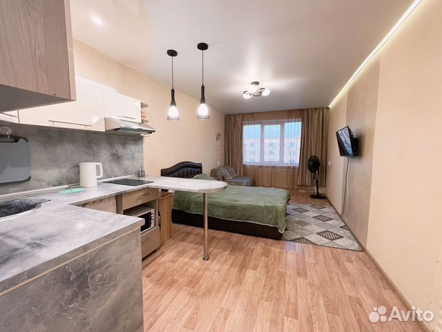 

Квартира-студия, 24 м², 2 кровати