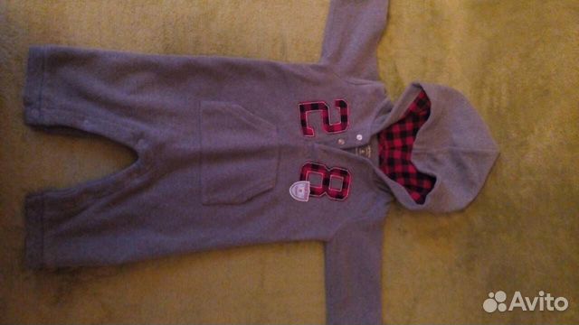 Флисовый комбенизон Carters
