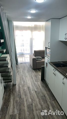 

Квартира-студия, 38 м², 2 кровати
