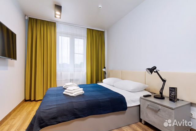 

2-к. квартира в апарт-отеле, 50 м², 2 кровати