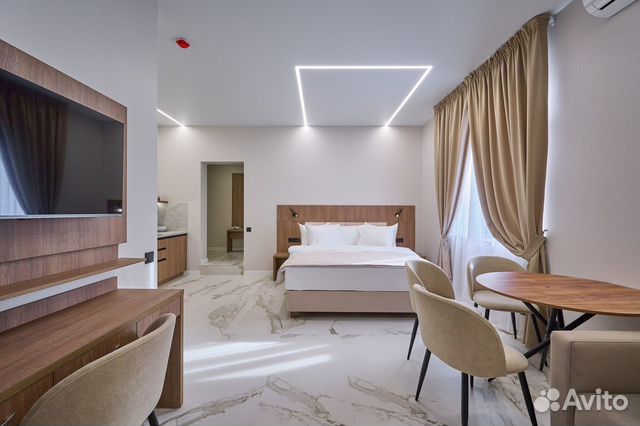

Квартира-студия, 25 м², 2 кровати