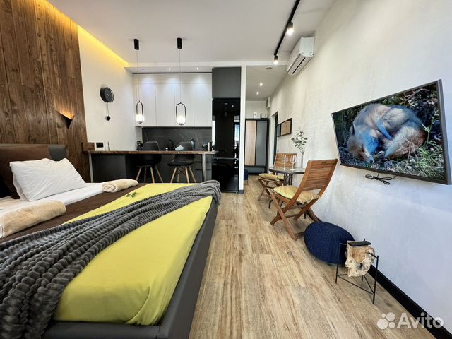 

Квартира-студия, 27 м², 1 кровать